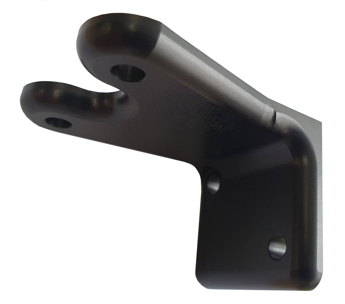 K2W Lights K2W Bow/Stern Forward Facing Bracket - Aluminium Black Anodised