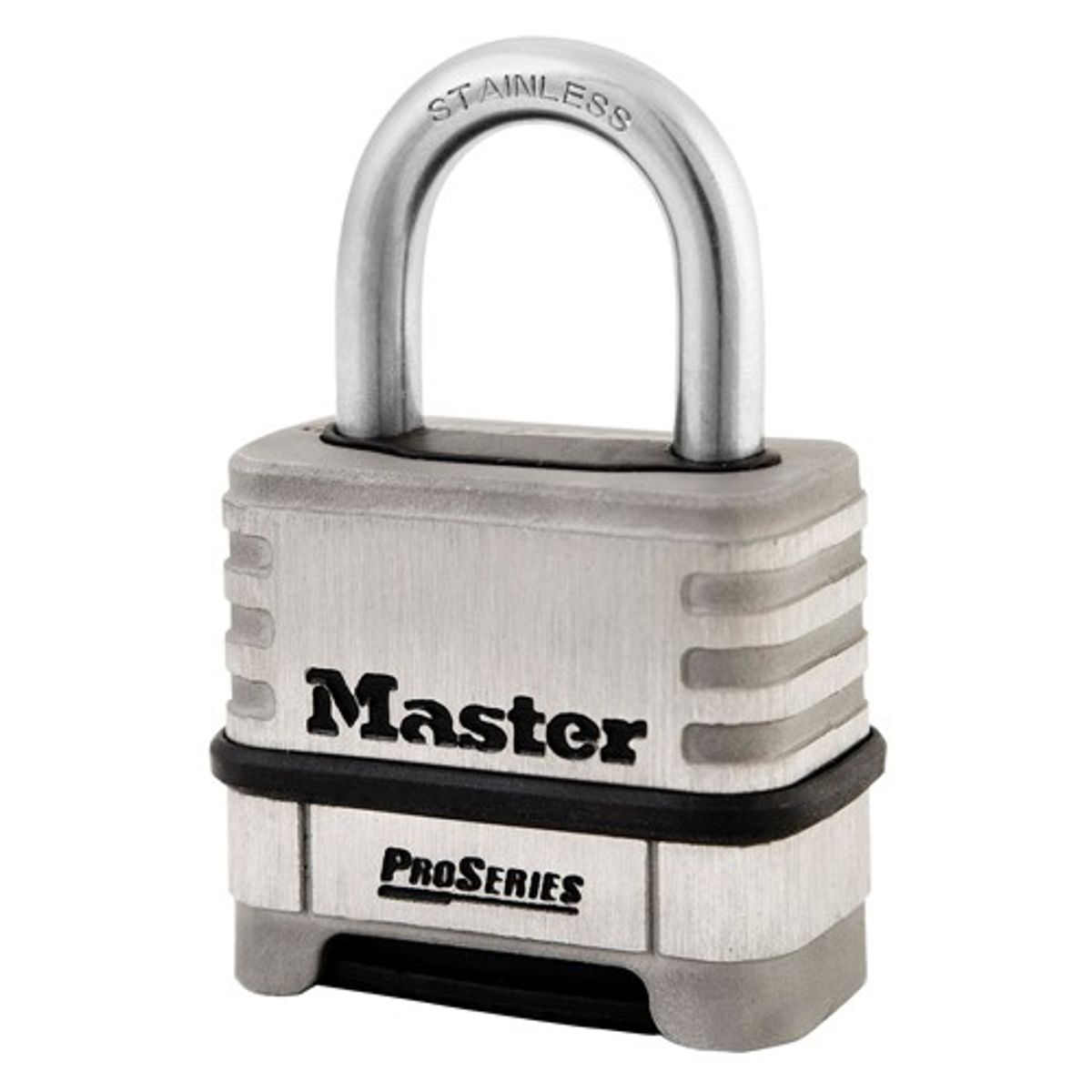 Masterlock Combination Padlock in Stainless Steel (57mm) 7-39038