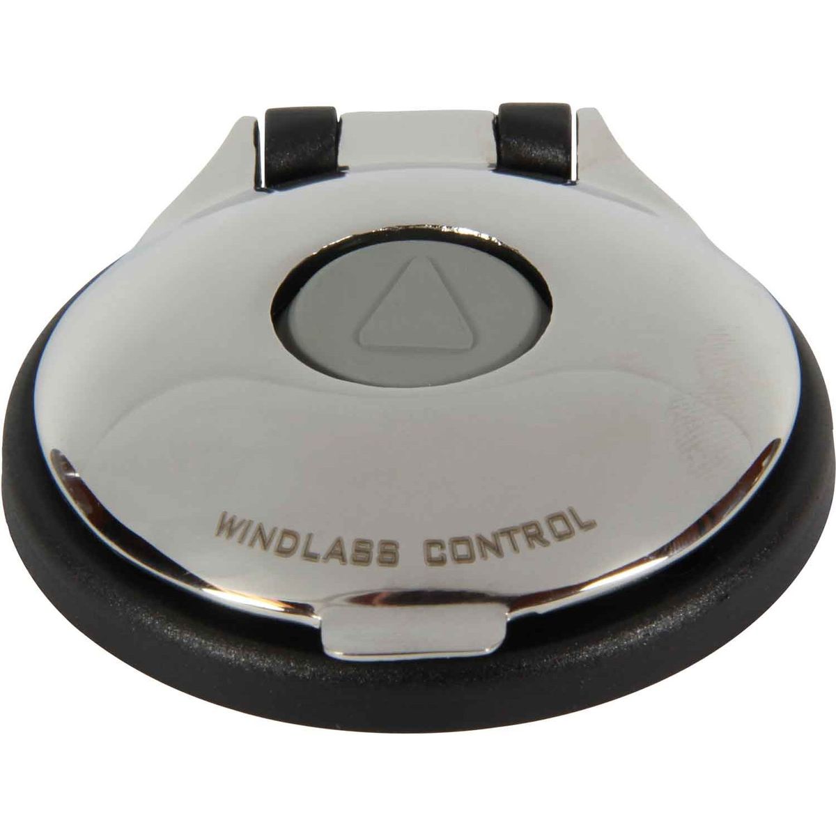 Osculati Waterproof Foot Switch (Black & SS with Grey / 12/24V) 711606