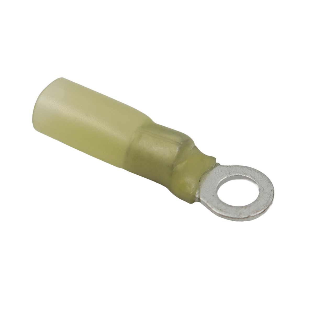 AMC Yellow Heat Shrink Ring Terminal (5.3mm ID / 100 Pack) 712151