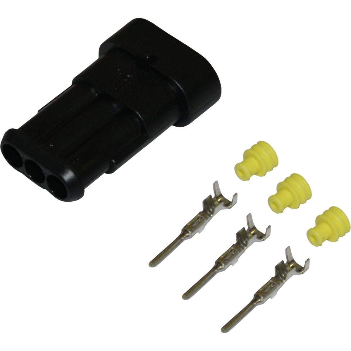 AMC Superseal Cable Connector (Male / 3 Way) 713504