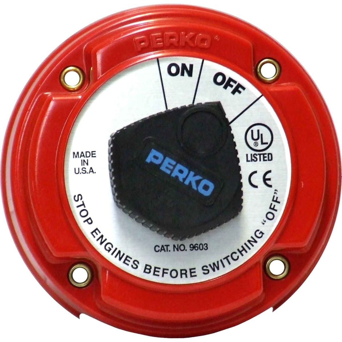 Perko 9603DP Alternator Disconnect Battery Isolator 250A (12-32V) 714687