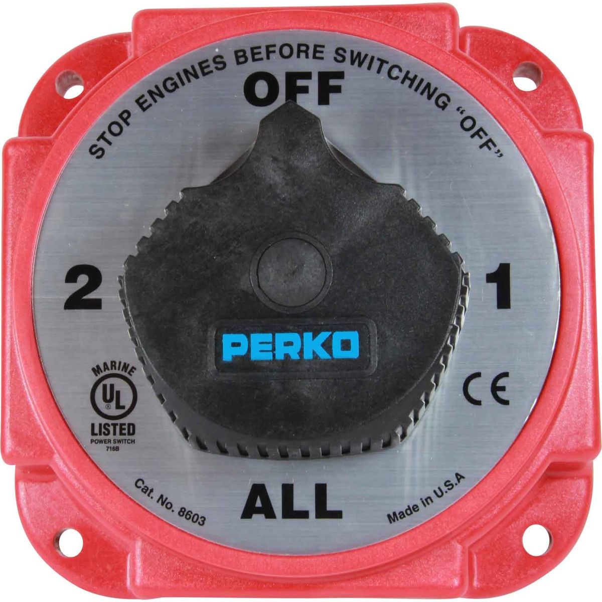 Perko Heavy Duty Alternator Disconnect Battery Isolator 380A (12-32V) 714690
