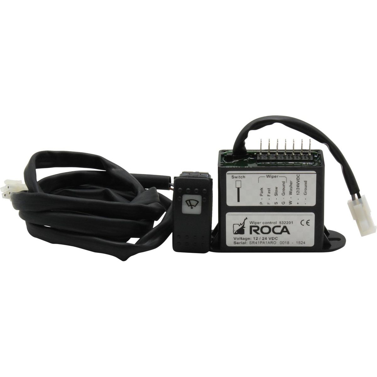 Roca Control Box for Wiper Motors (W10, W12, W25, W38 & W50 / 1 Motor) 717481