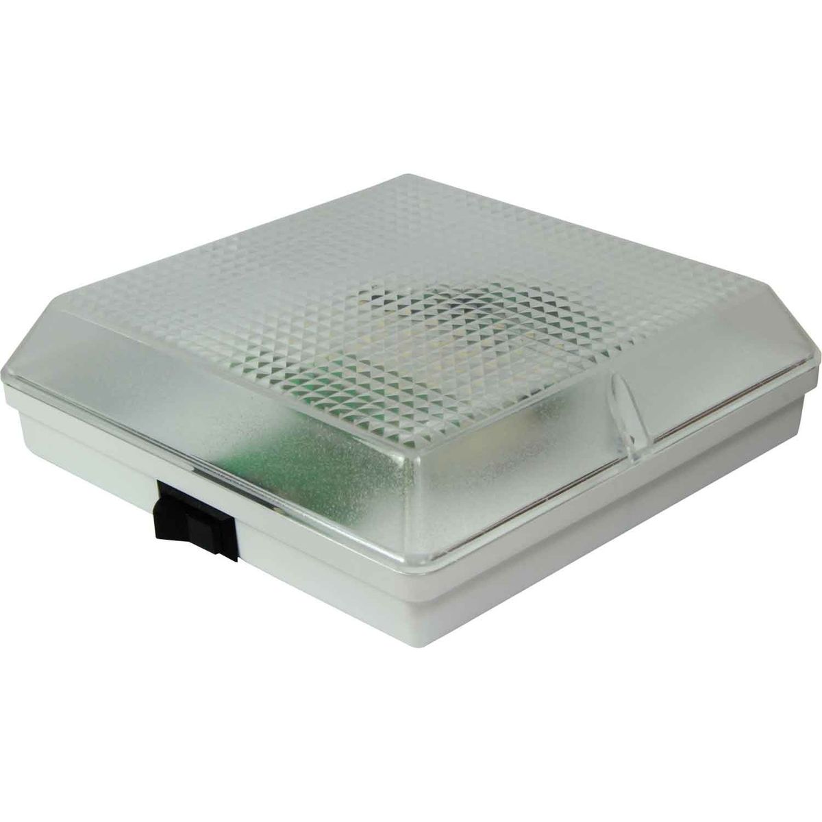 Aten Lighting Square LED Light with Switch (12V & 24V / Cool White) 718005
