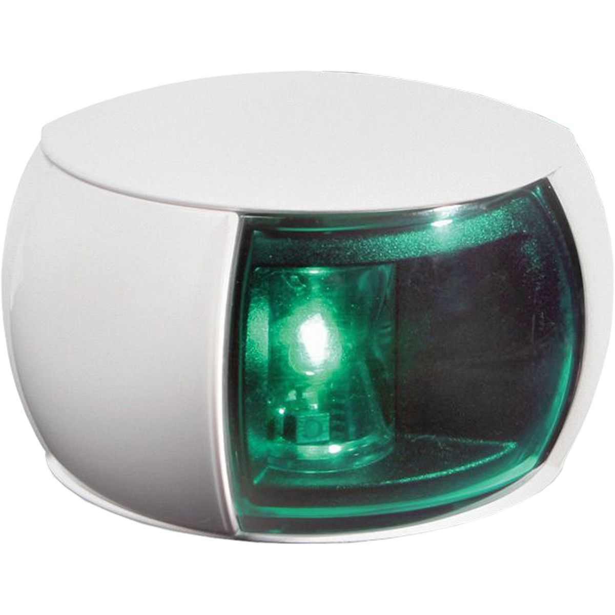 Hella Compact NaviLED Starboard Green LED Navigation Light (White) 721321