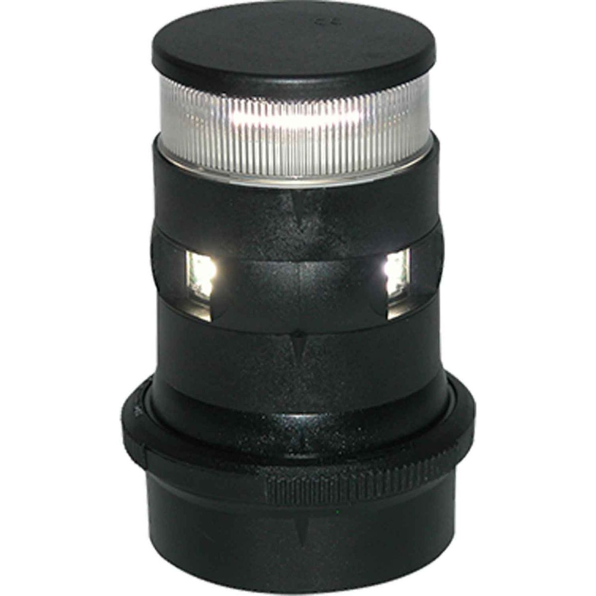 Aqua Signal 34 Masthead & Anchor White LED Navigation Light (Black) 721450