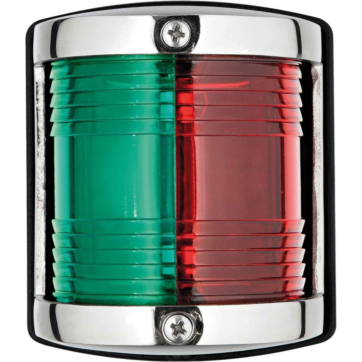Two 5 Series Bicolour Navigation Light (Stainless Steel / 12V / 10W) 721615