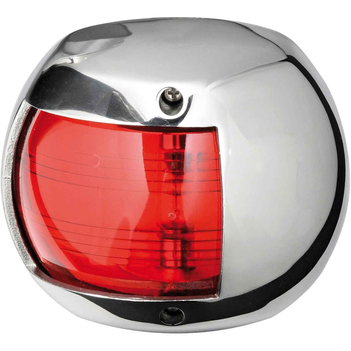 Compact Port Red Navigation Light (Stainless Steel Case / 12V / 10W) 721812