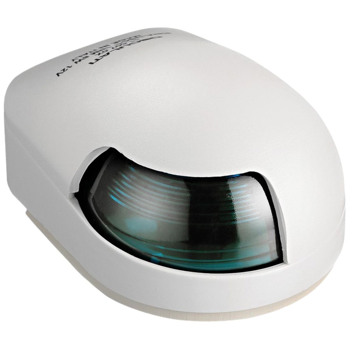 Starboard Green Speedboat Navigation Light (White Case / 12V / 8W) 721881