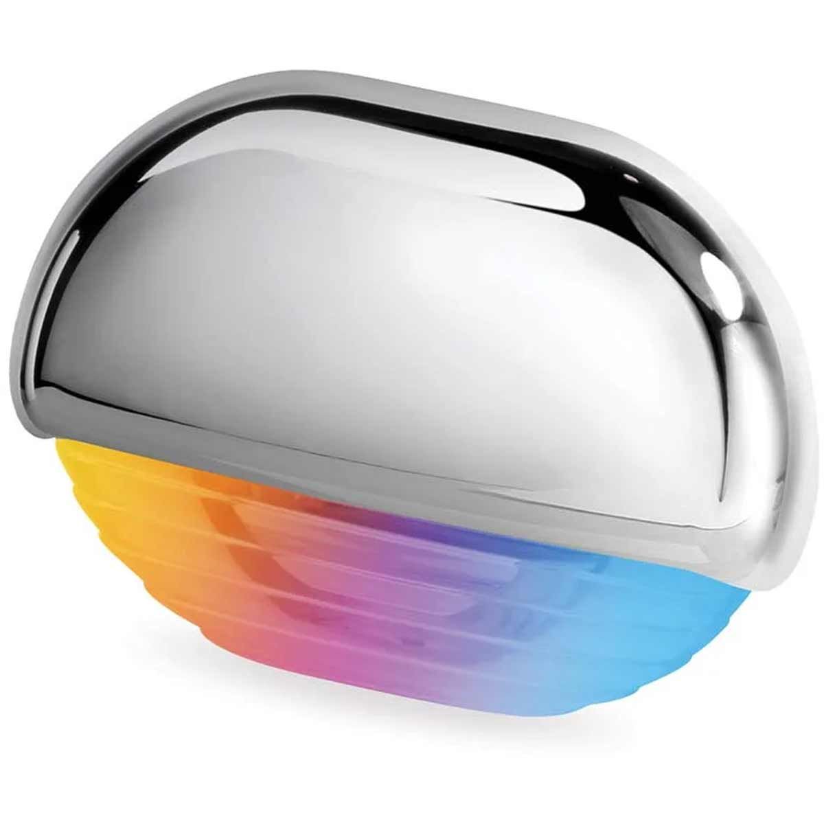 Hella Apelo RGB Step Light with Chrome Case (12/24V / 1W) 724803