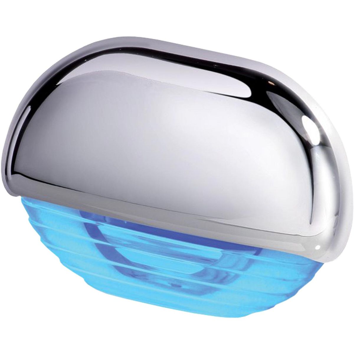 Hella Easy Fit LED Step Light with Chrome Case (Blue) 724943