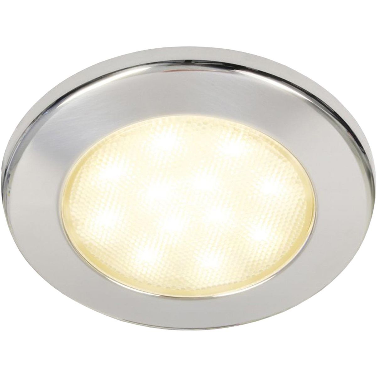 Hella EuroLED 115 Recess Light with Stainless Steel Rim (Warm White) 724974