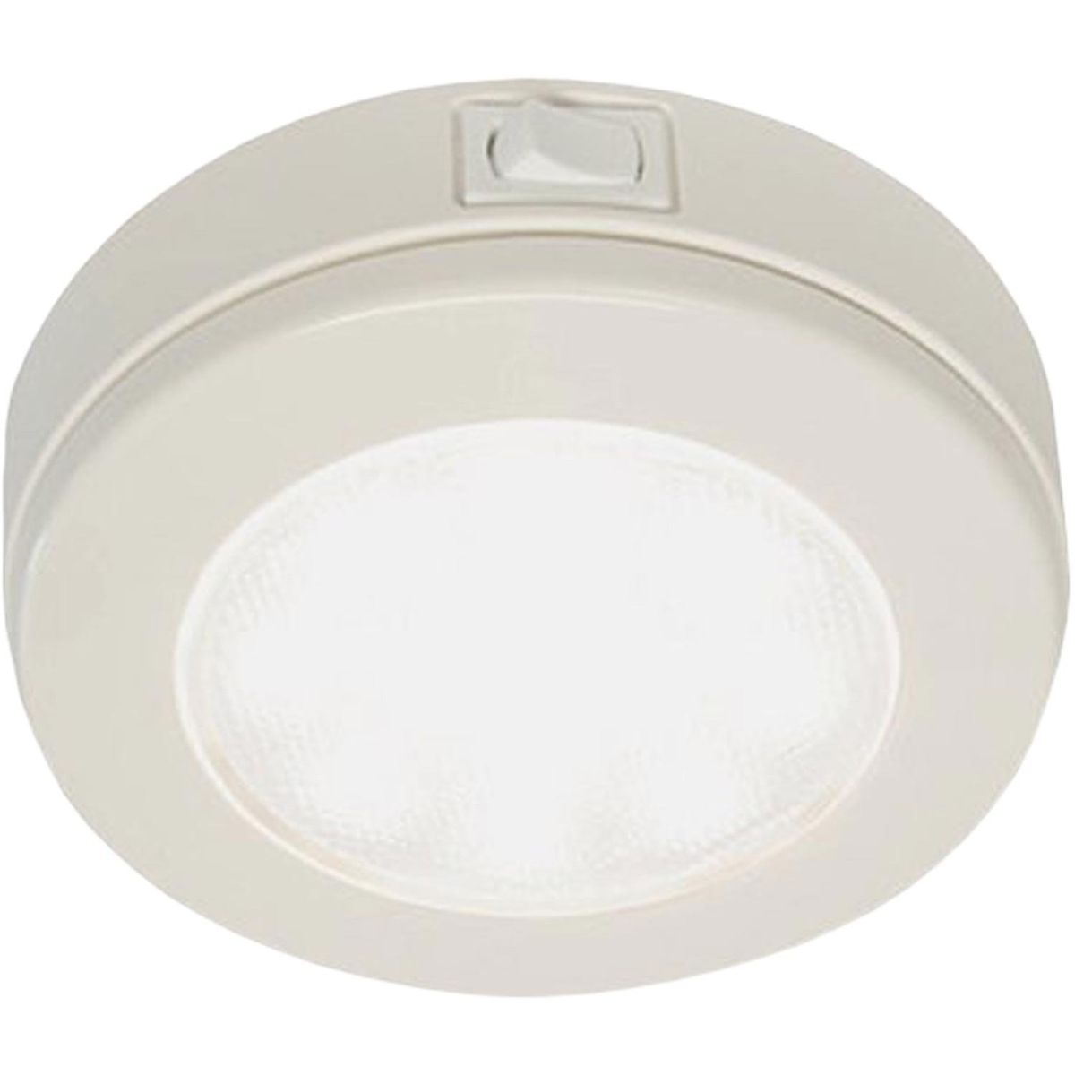 Hella EuroLED 115 Surface Light with White Rim (Daylight White) 724975