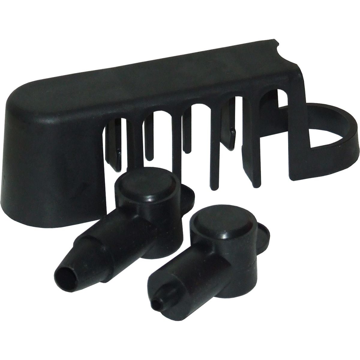 VTE Black Cover for Tab Type Power Distribution Posts / Bus Bars 729287