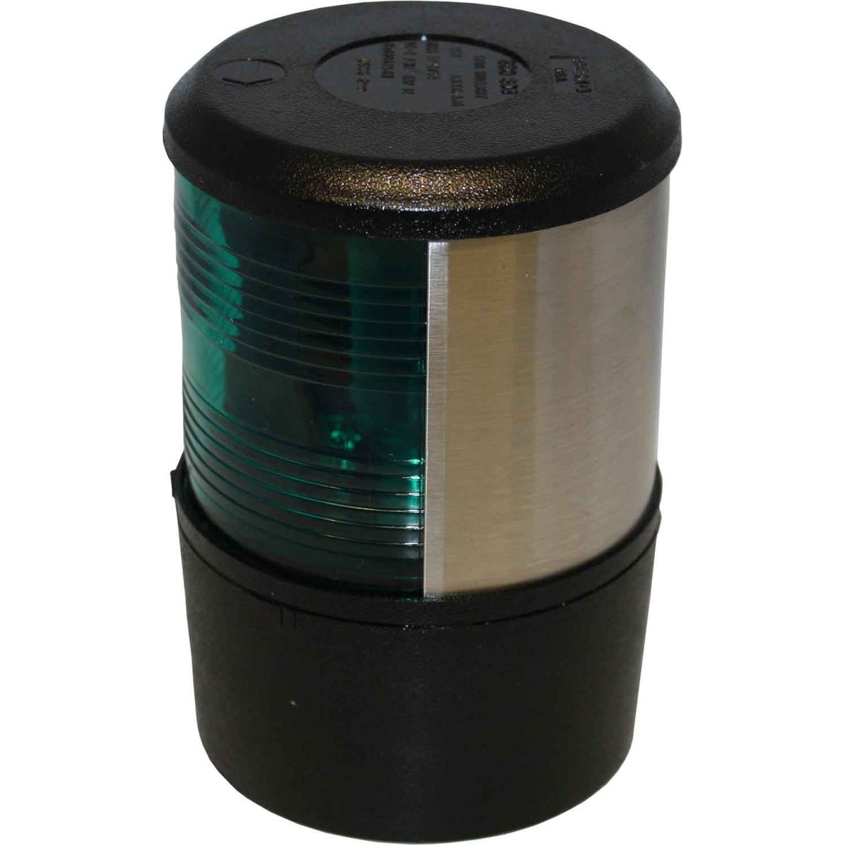 Perko 0200 Starboard Green Navigation Light (Black / 24V / 25W) 730001-24