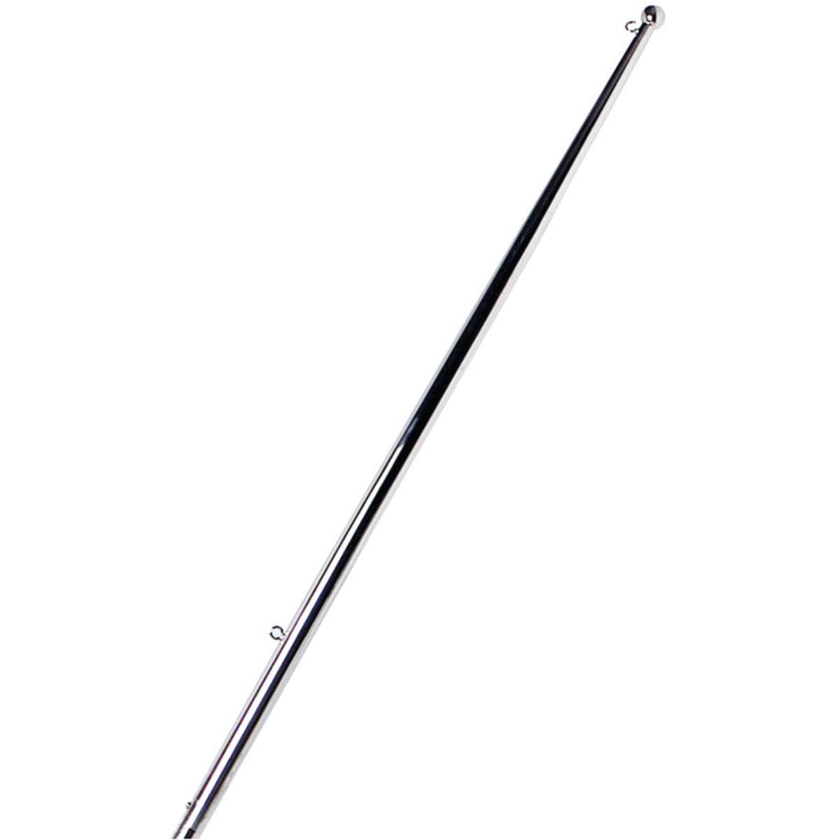 Osculati Flagpole in Stainless Steel with End Ball (610mm) 730904