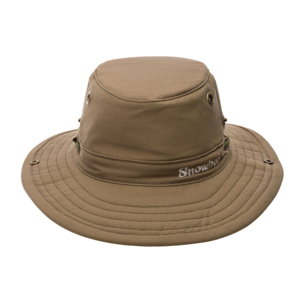 Snowbee Classic Wide Brim Hat Khaki - XL