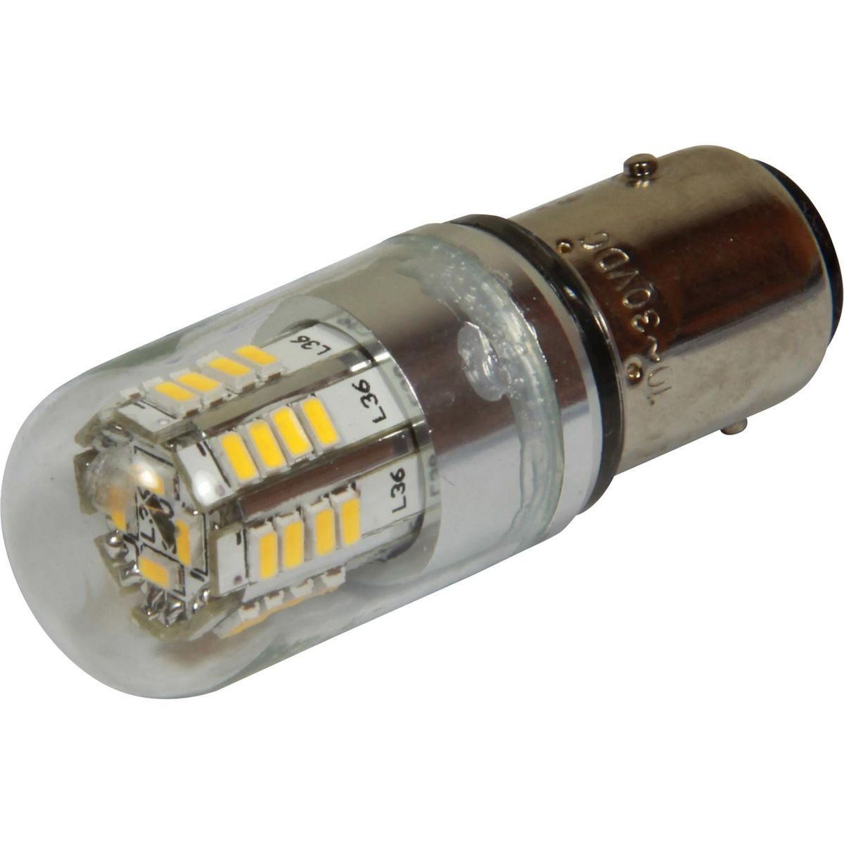White LED BAY15d Navigation Light Bulb (12V - 24V / 3.5W) 739640
