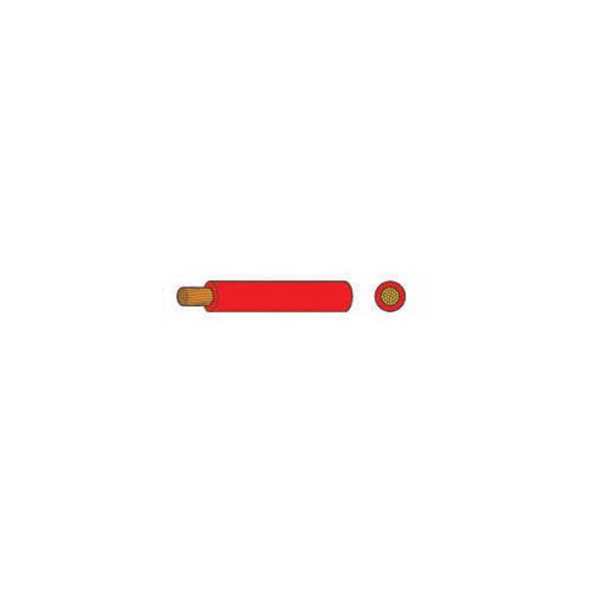 AMC 1 Core 3mm² Red Thin Wall Cable (30m)