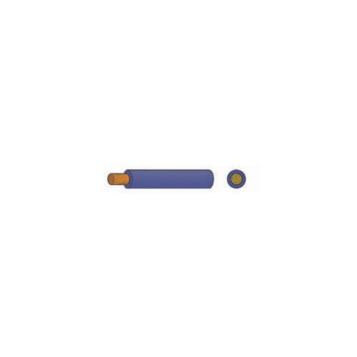 AMC 1 Core 1mm² Blue Thin Wall Cable (100m)
