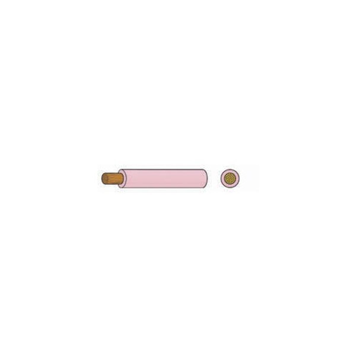 AMC 1 Core 1.5mm² Pink Thin Wall Cable (100m)