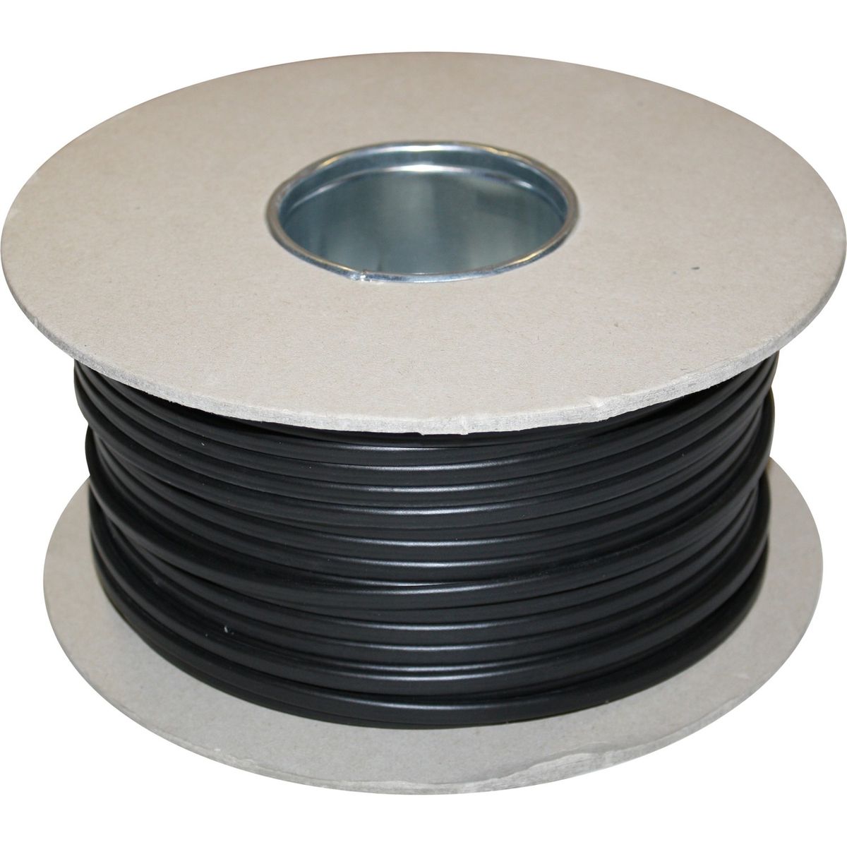 AMC Flat 2 Core 2mm² Black Thin Wall Cable (100m) 8-00847-BK