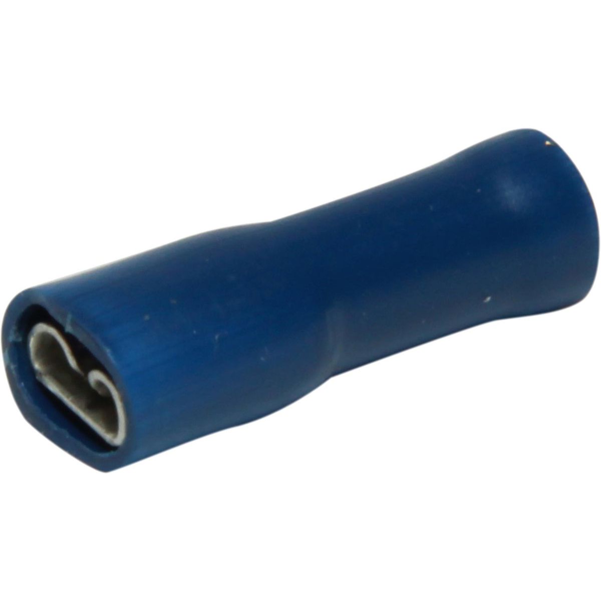 AMC Blue Fully Insulated Female Spade Terminal (4.8 x 0.5mm / 50 Pack)