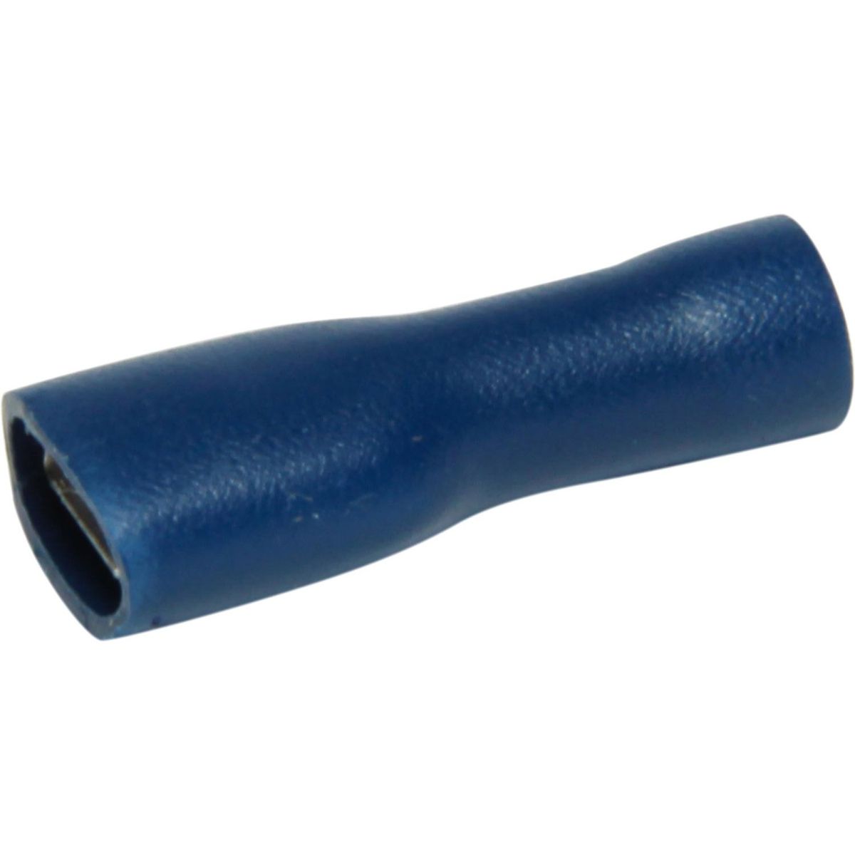 AMC Blue Fully Insulated Female Spade Terminal (6.3 x 0.8mm / 50 Pack)