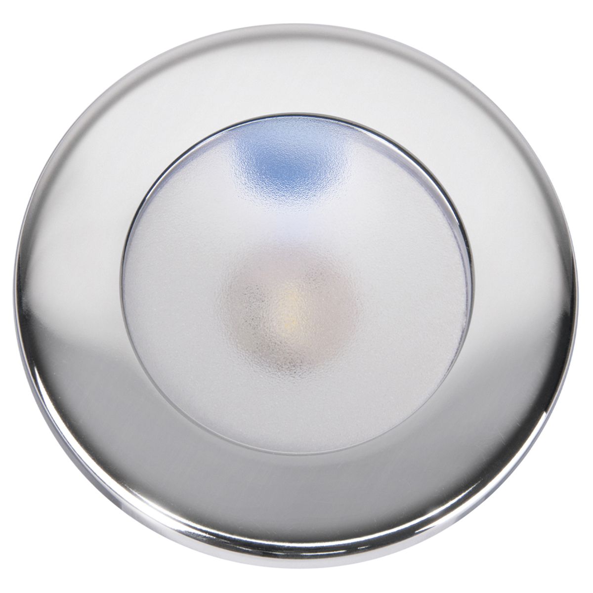 Quick Ted LED Downlight Stainless 12/24V 2W Warm White (Touch Switch) 8-10349