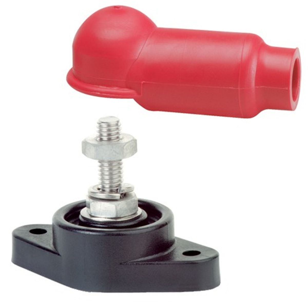 Blue Sea Red Power Distribution Post (1/4" Connection)