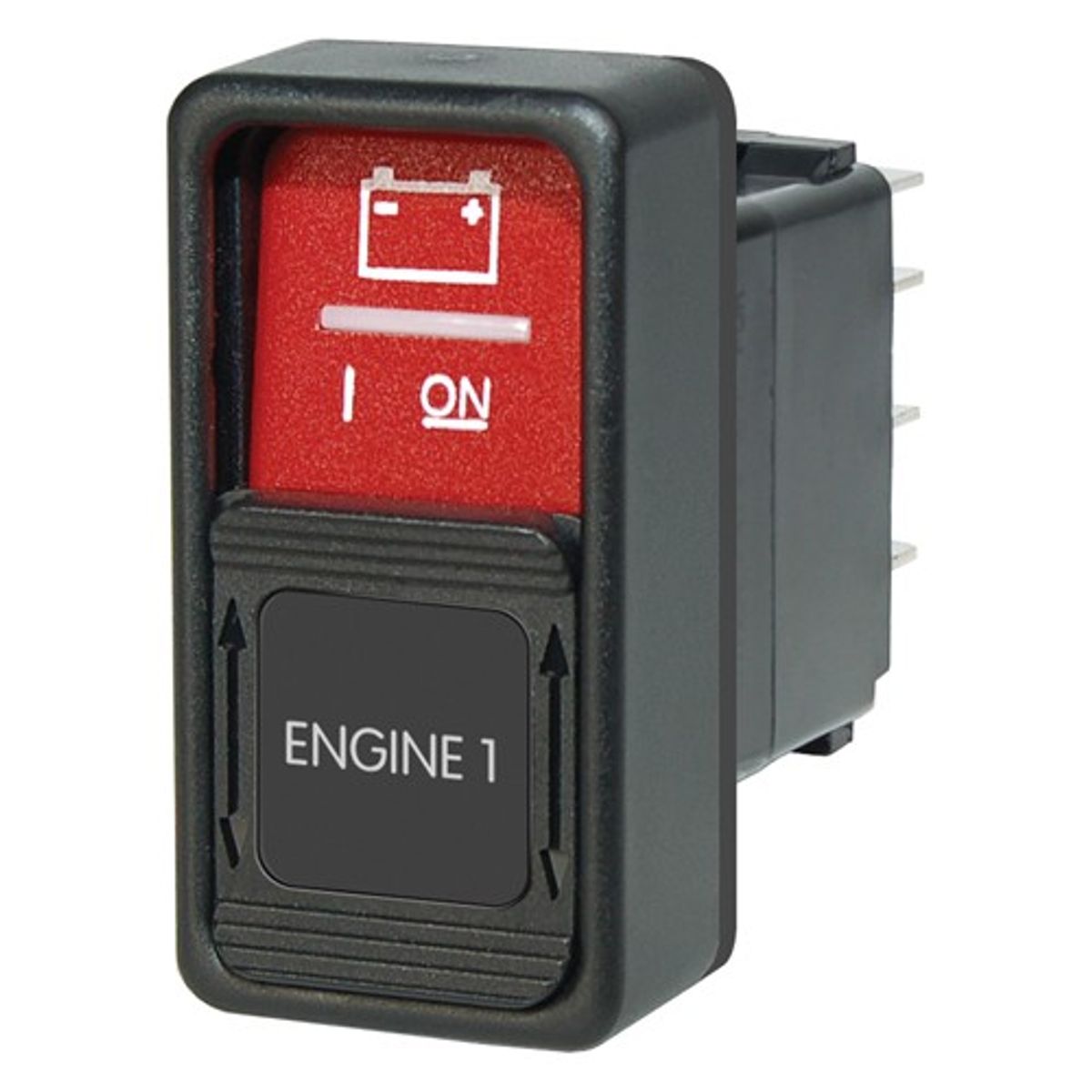 Blue Sea ML Series Remote Contura Switch (Mom-Off-Mom / Single Pole)