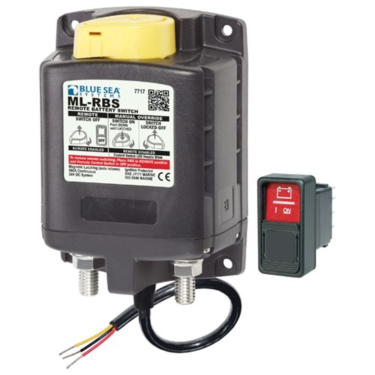 Blue Sea ML-RBS Manual Control Auto-Release (24V)