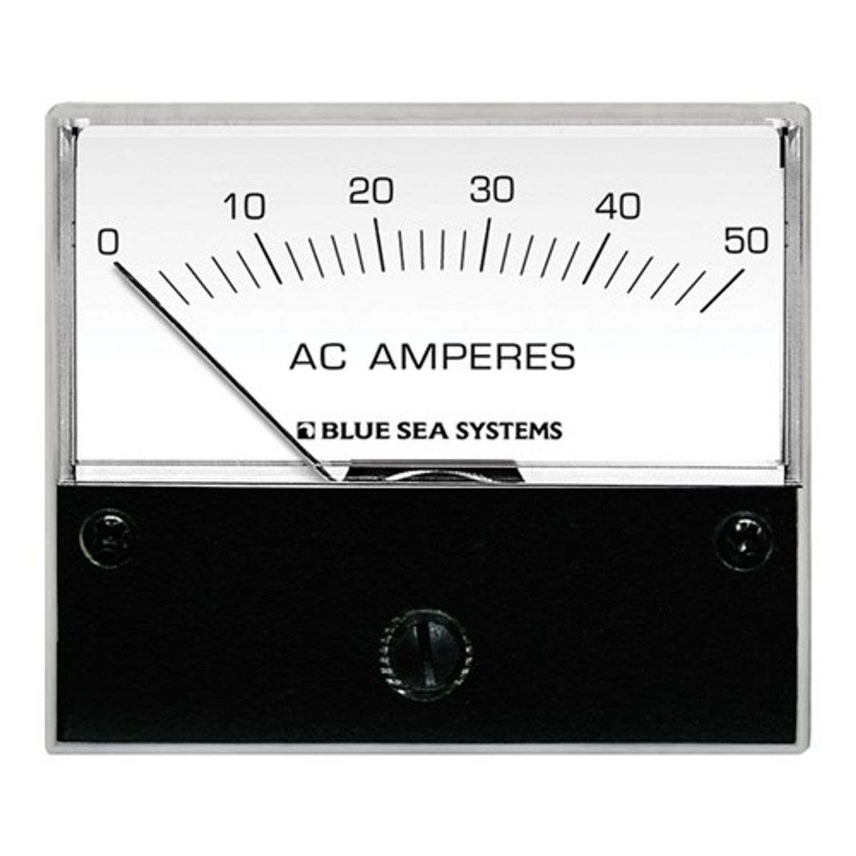 Blue Sea Ammeter Analogue with Coil (0 to 50 Amps AC) 8-29630