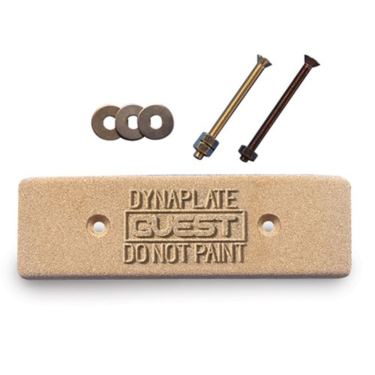 Guest Large Dynaplate (8" x 2.5" x 1/2")