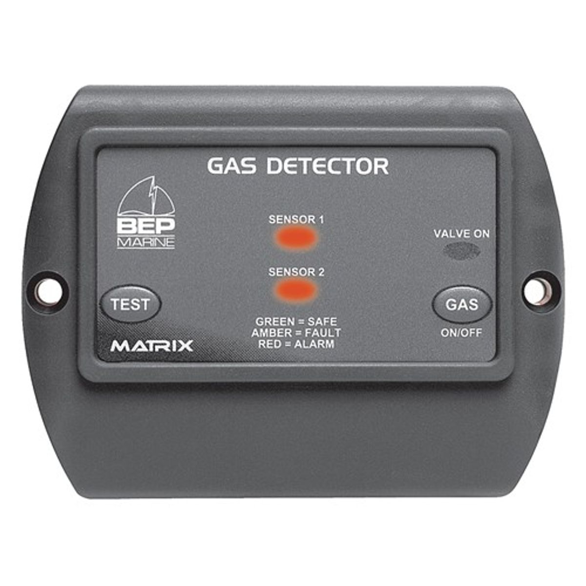 BEP Gas Detector with 1 Sensor & Solenoid Output (12V / 24V) 8-94001
