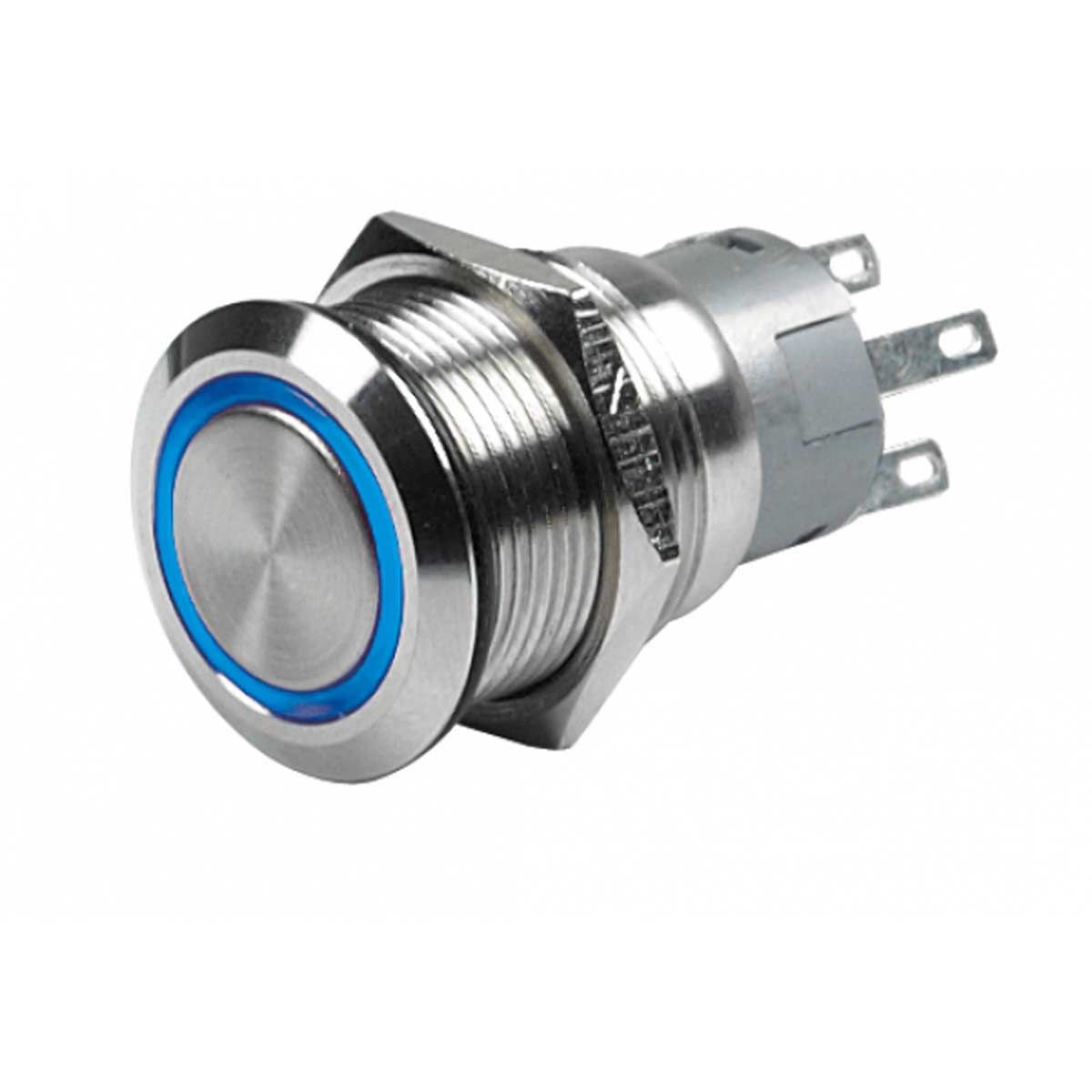 CZone Push Button Switch with Blue LED (On / Off)