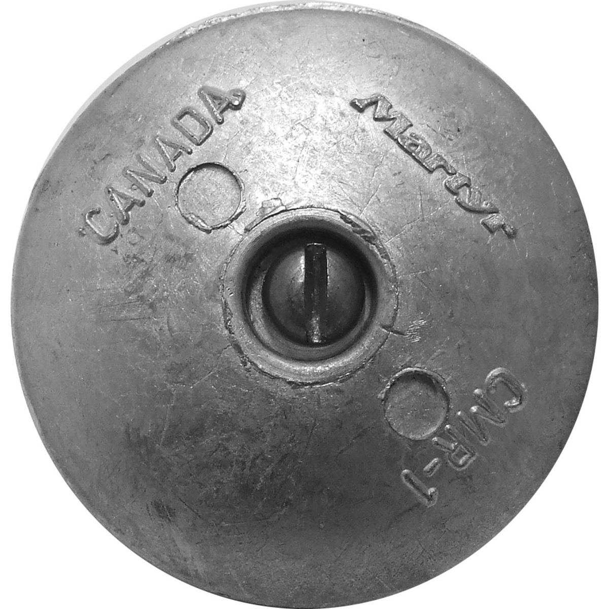 MG Duff ZD52 Disc Shaped Zinc Hull Anode for Salt Waters (Pair) 812030