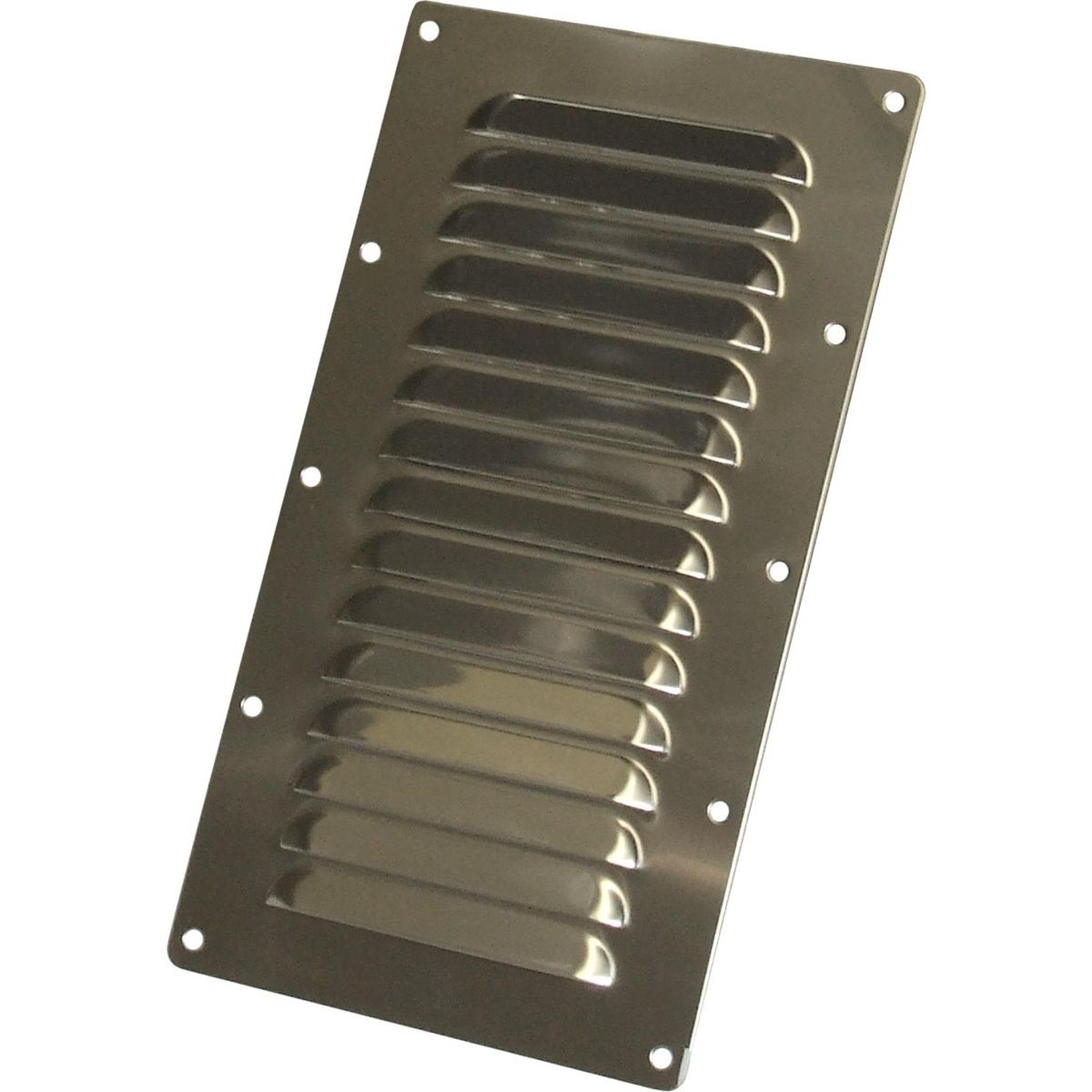 Osculati Stainless Steel Louvered Air Vent (127mm x 232mm) 813584