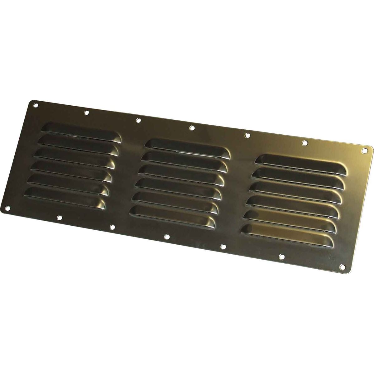 Osculati Stainless Steel Louvered Air Vent (340mm x 116mm) 813587