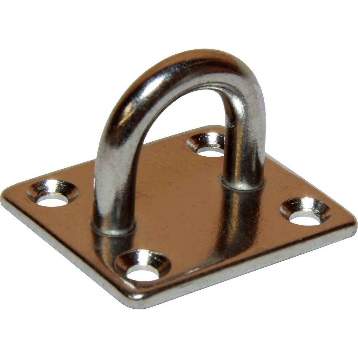 Osculati Stainless Steel Eye Plate (35mm x 40mm Base / 4 Bolts) 813631