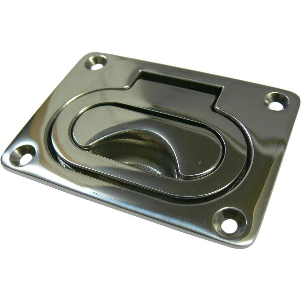 Osculati Stainless Steel Flush Ring Pull (55mm x 77mm) 831121
