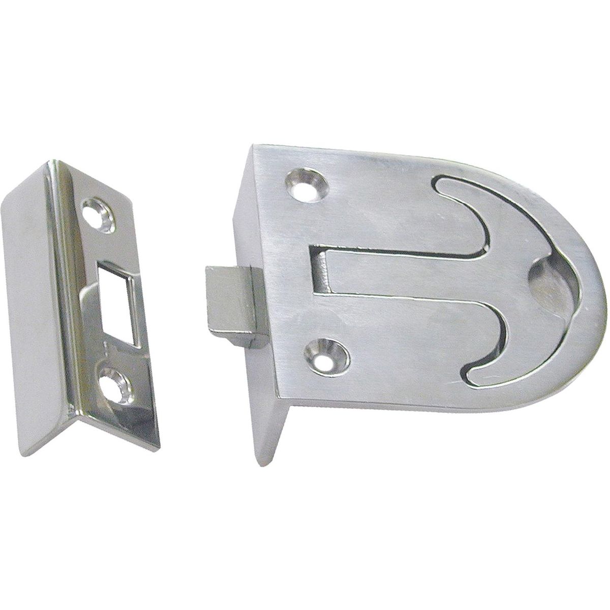 Osculati Flush Lift Handle Catch Stainless Steel 831304