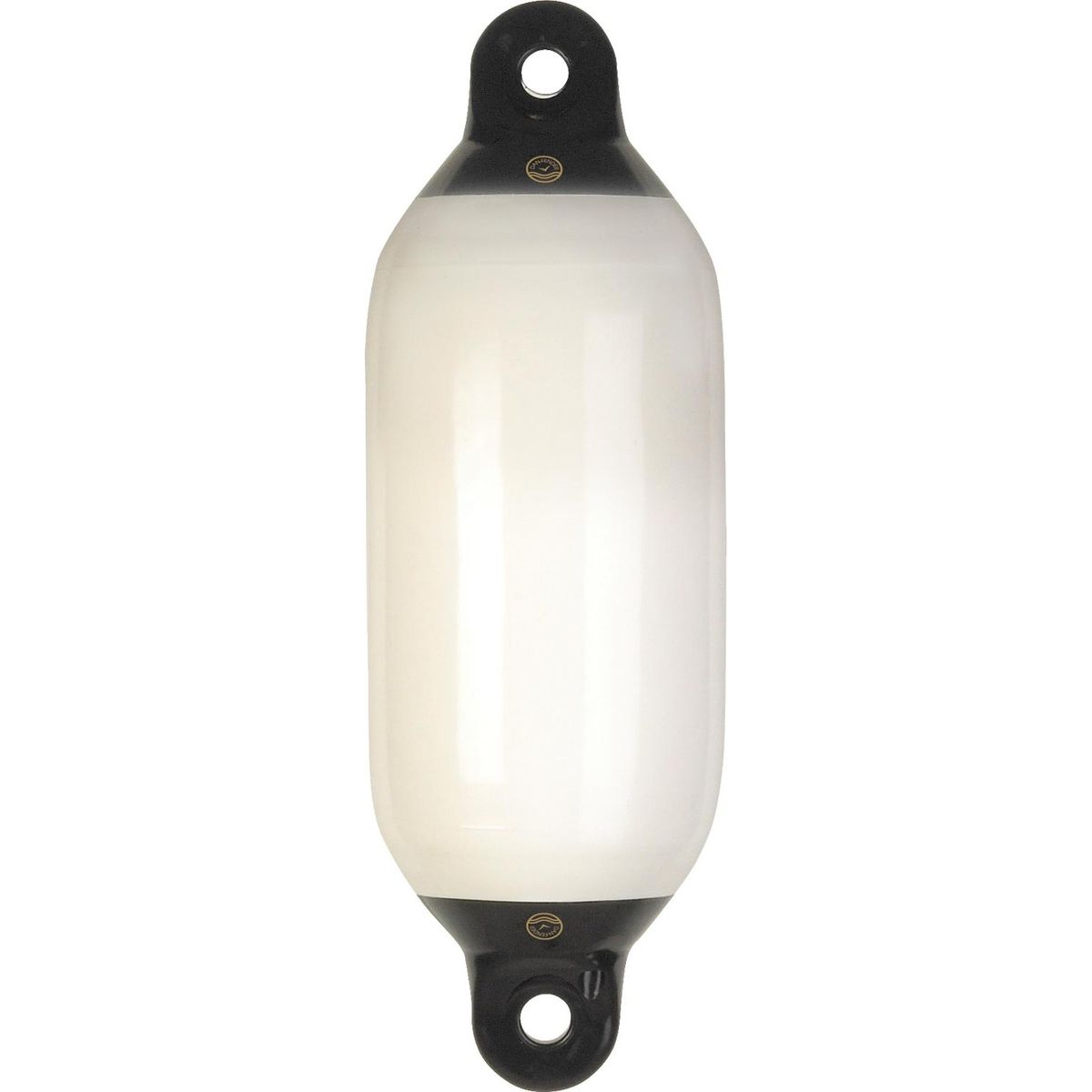 Dan-Fender White Cylindrical Fender for 17-30' Boats (200mm x 635mm) 895013