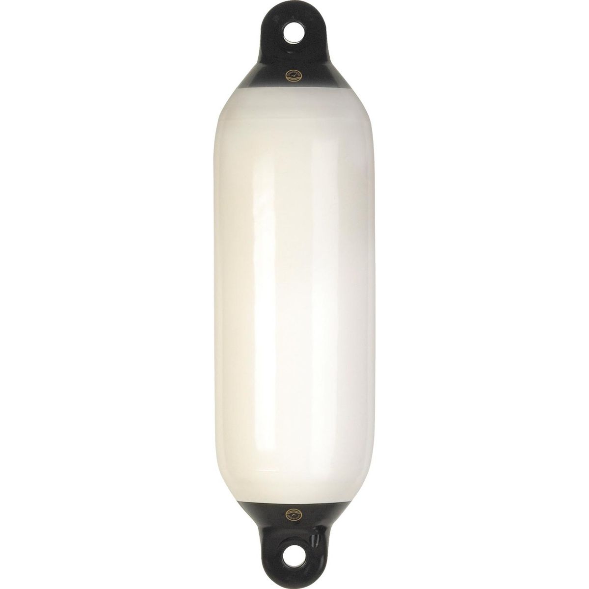 Dan-Fender White Cylindrical Fender for 24-45' Boats (200mm x 1055mm) 895015