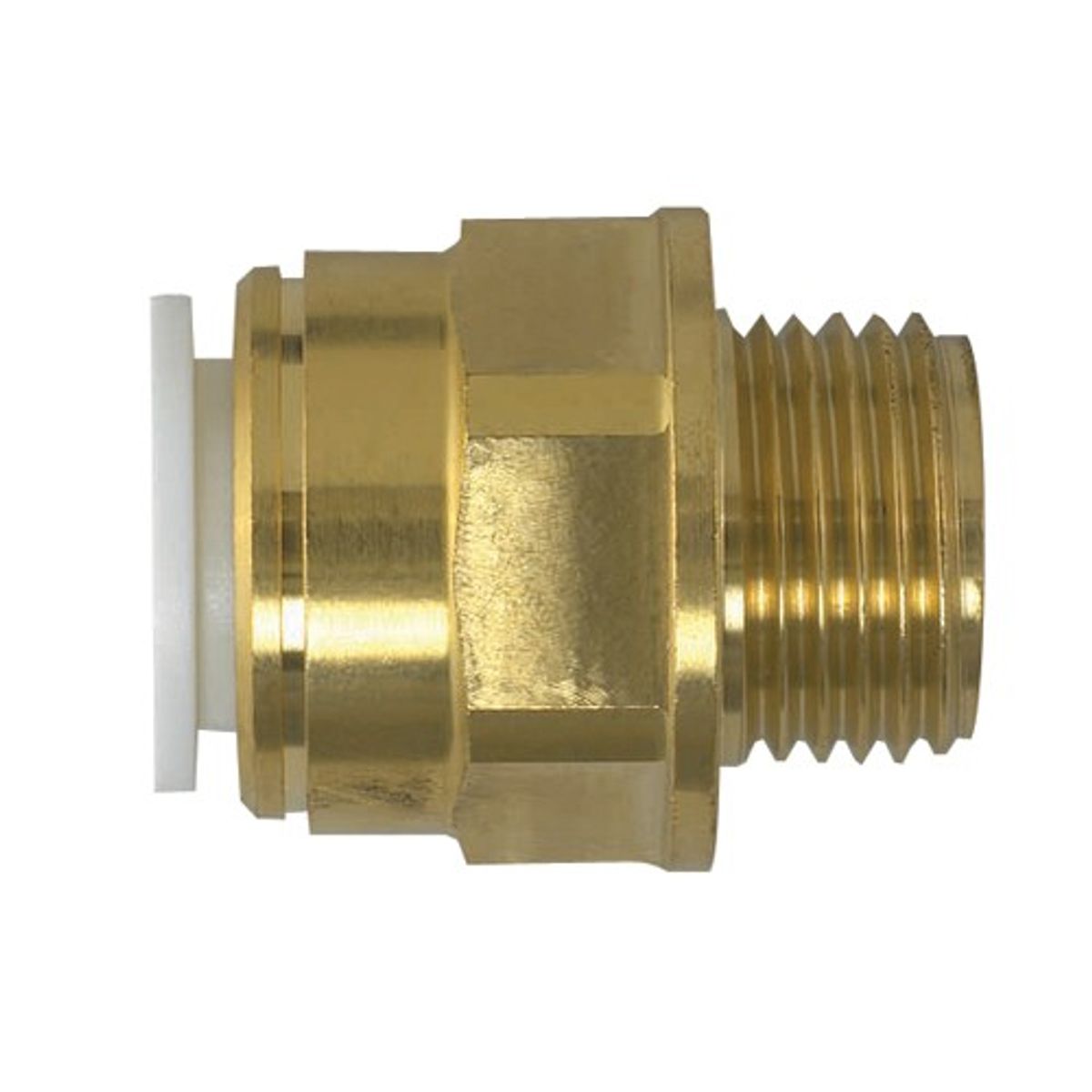 JG Speedfit Coupler Fitting For 22mm Pipe (3/4" BSP Male / DZR) 9-84012