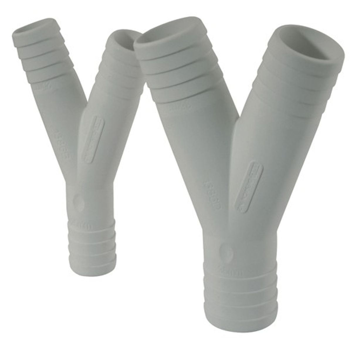 Can Plastic Unequal Y Connector Fitting (25 x 25 x 38mm Hose ID) 9-96951