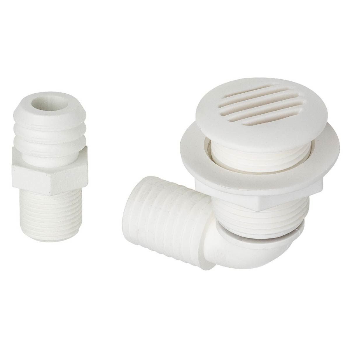 Can Round Plastic Tank Vent for 25mm Hose (White) 9-97181