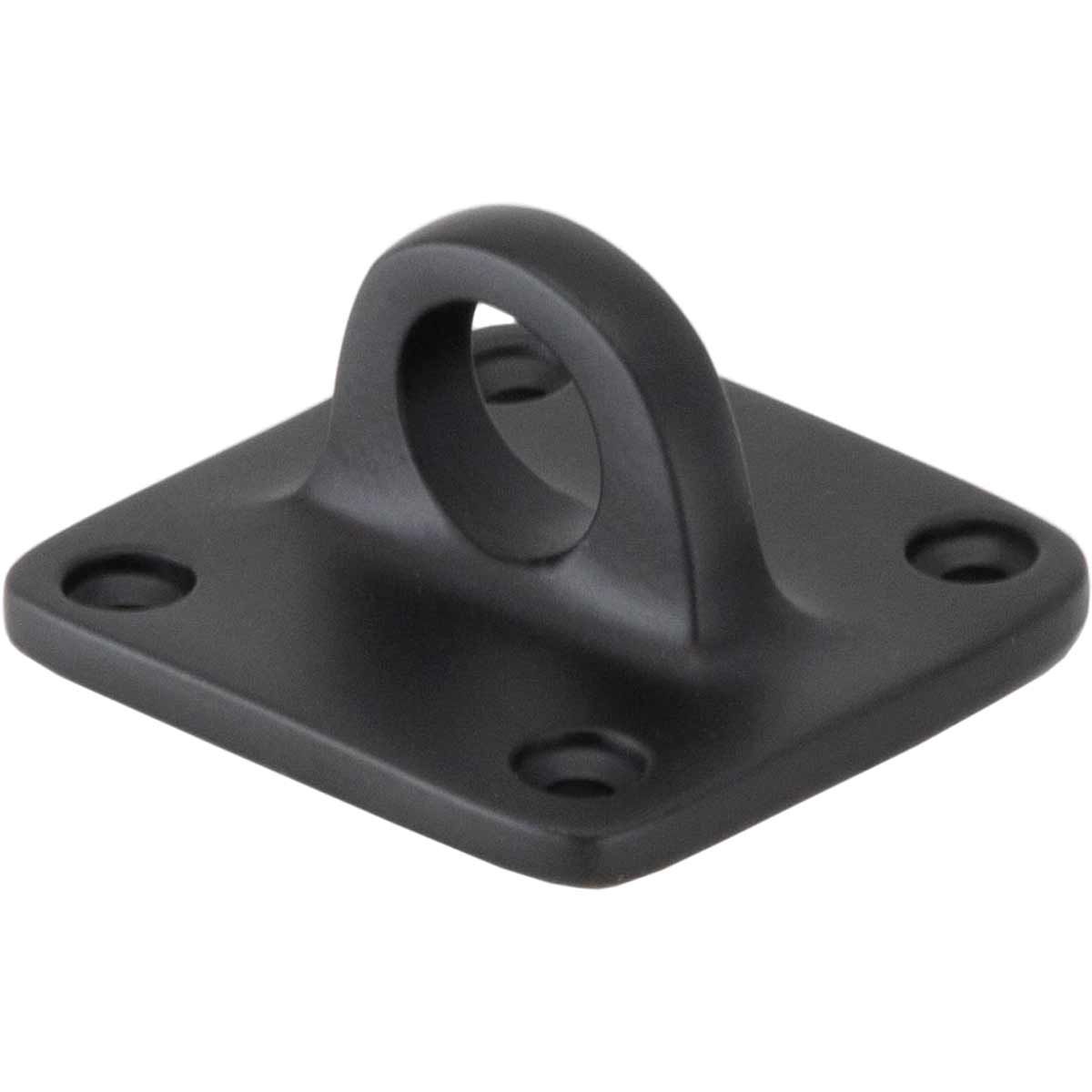 AG Brass Fender Eye Plate (1-3/4" x 1-7/8") Matt Black