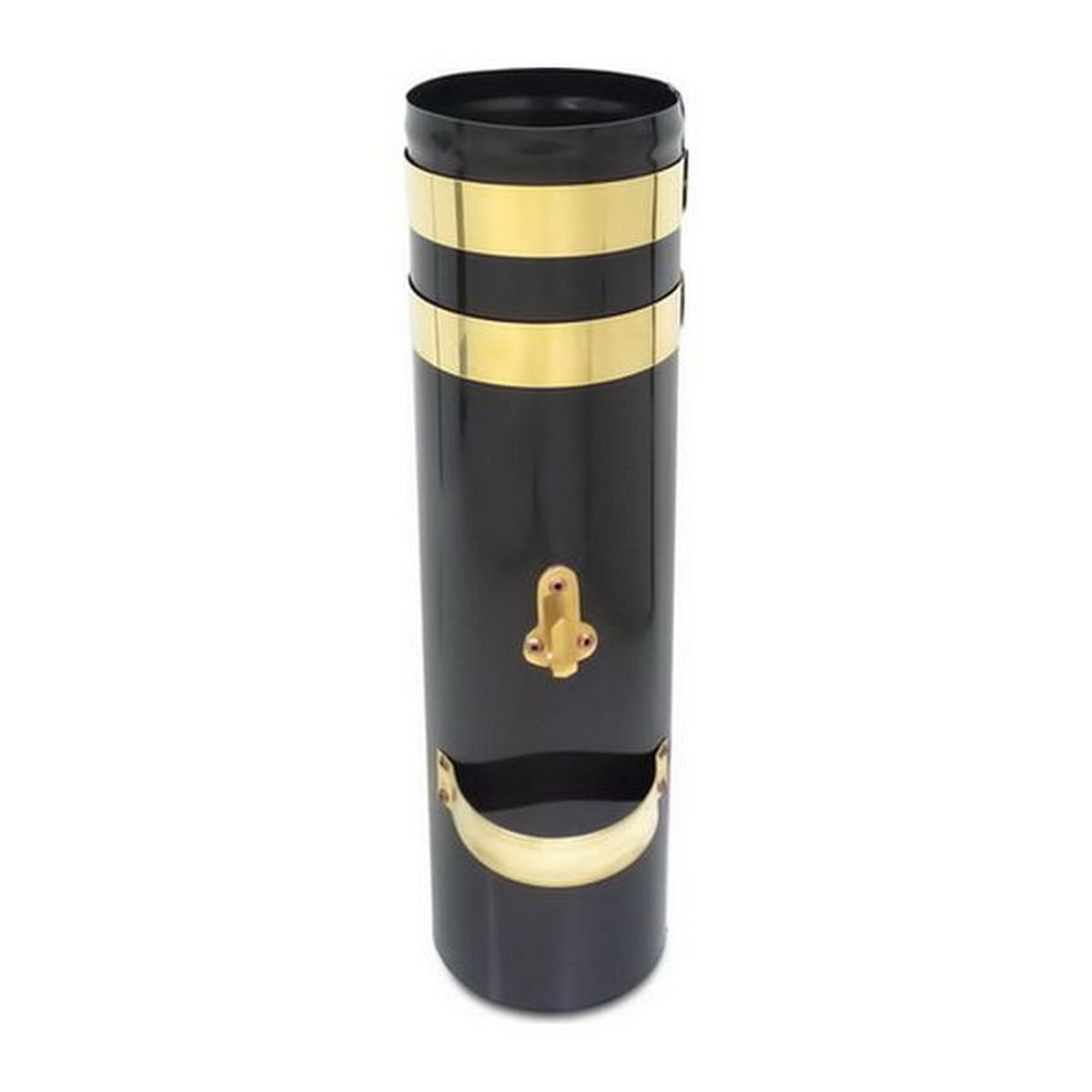AG Chimney Black 5-1/8" x 18" Single Galvanised AC-012